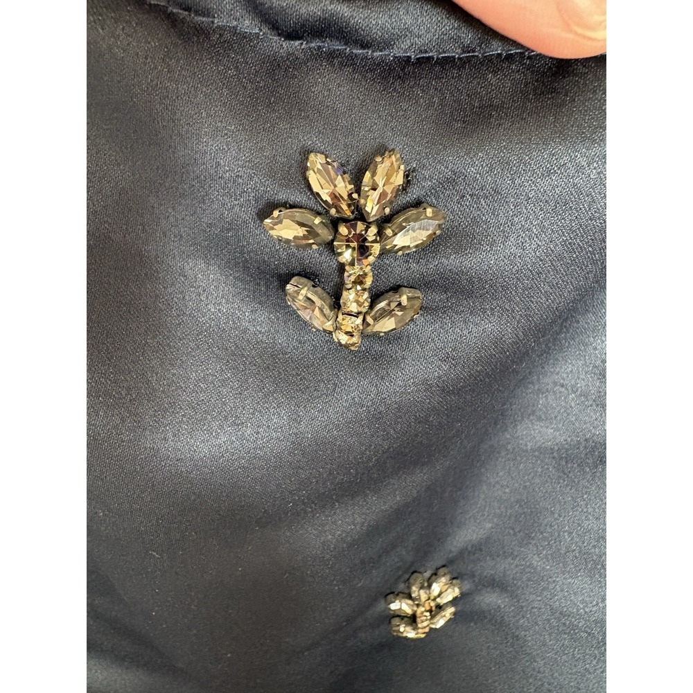 NWT |Anthropologie Dhruv Kapoor Babydoll Tank Beaded Rhinestone Flowers |Size XL - Picture 2 of 6